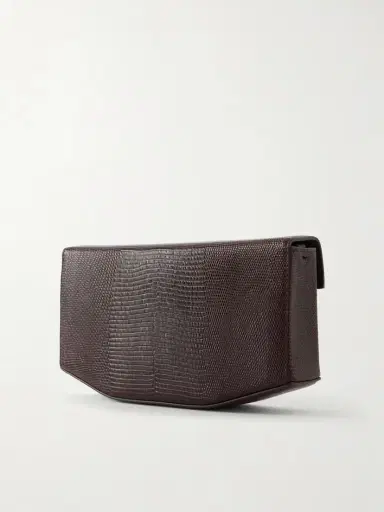 TOTEME Clip Lizard-effect Leather Shoulder Bag | Thumbnail 4 TOTEME Clip Lizard-effect Leather Shoulder Bag | Thumbnail 4