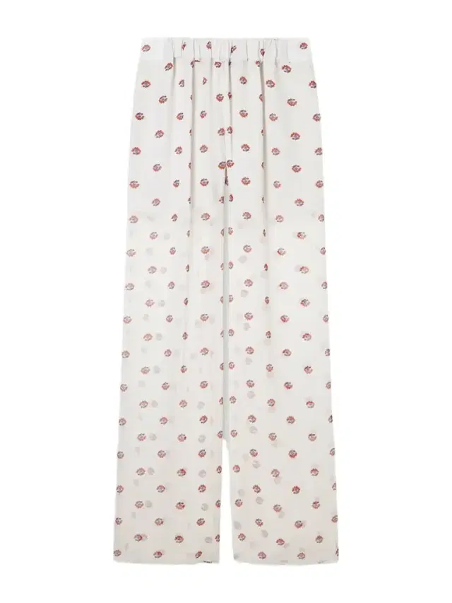 LIBEROWE Palazzo Floral-print Wide-leg Silk Pants