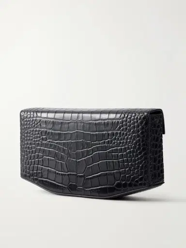 TOTEME Clip Croc-effect Leather Shoulder Bag | Thumbnail 4 TOTEME Clip Croc-effect Leather Shoulder Bag | Thumbnail 4