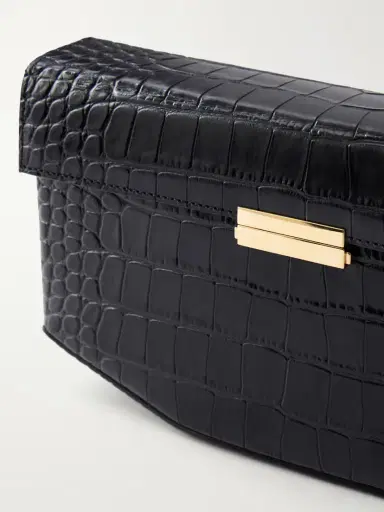 TOTEME Clip Croc-effect Leather Shoulder Bag | Thumbnail 6 TOTEME Clip Croc-effect Leather Shoulder Bag | Thumbnail 6