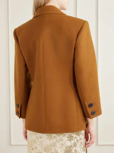 Saint Laurent Brushed Wool Blazer | Thumbnail 4