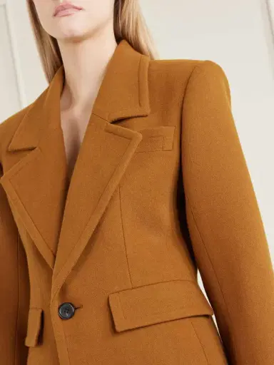 Saint Laurent Brushed Wool Blazer | Thumbnail 5