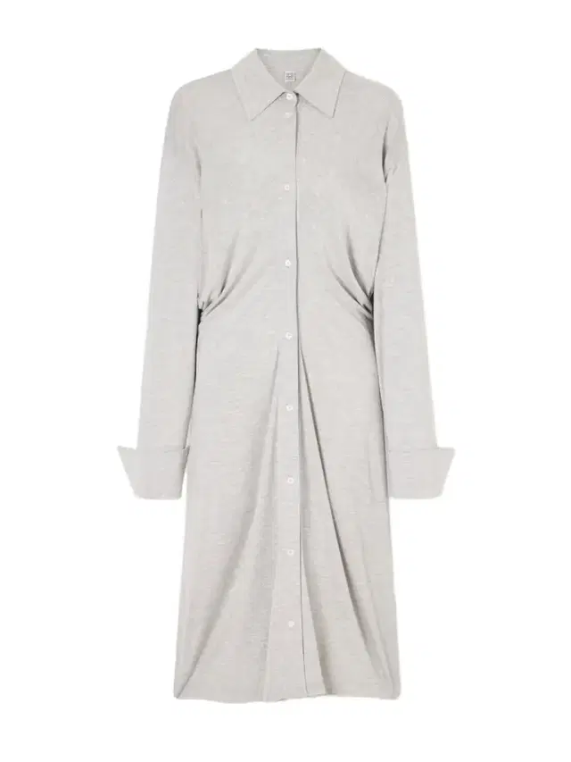Slouch Draped Jersey Midi Dress