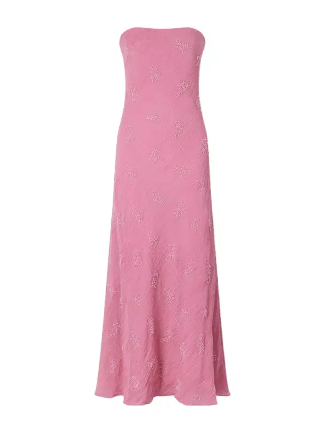 Staud Cassie Strapless Bead-embellished Crinkled Modal-blend Organza Maxi Dress