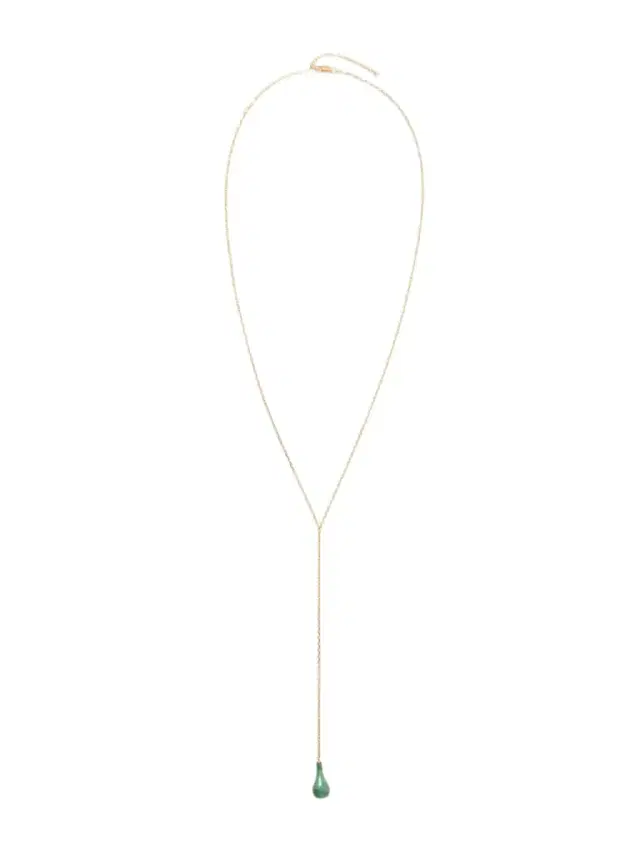 TOTEME plated, Jade And Swarovski Crystal Necklace
