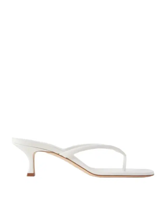 Manolo Blahnik Paterno 50 Leather Thong Sandals