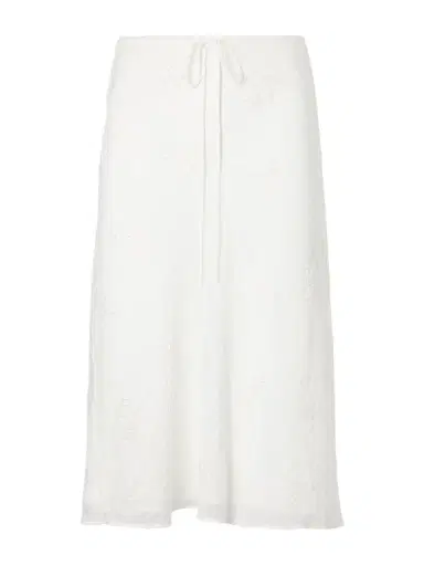 Staud Lucia Bead-embellished Crinkled Modal-blend Organza Midi Skirt | Thumbnail 1 Staud Lucia Bead-embellished Crinkled Modal-blend Organza Midi Skirt | Thumbnail 1