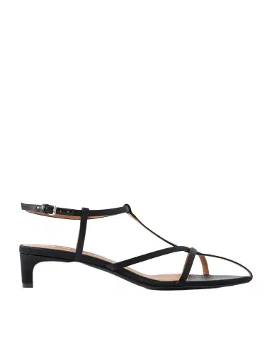 Jil Sander Cage Satin Sandals | Thumbnail 1