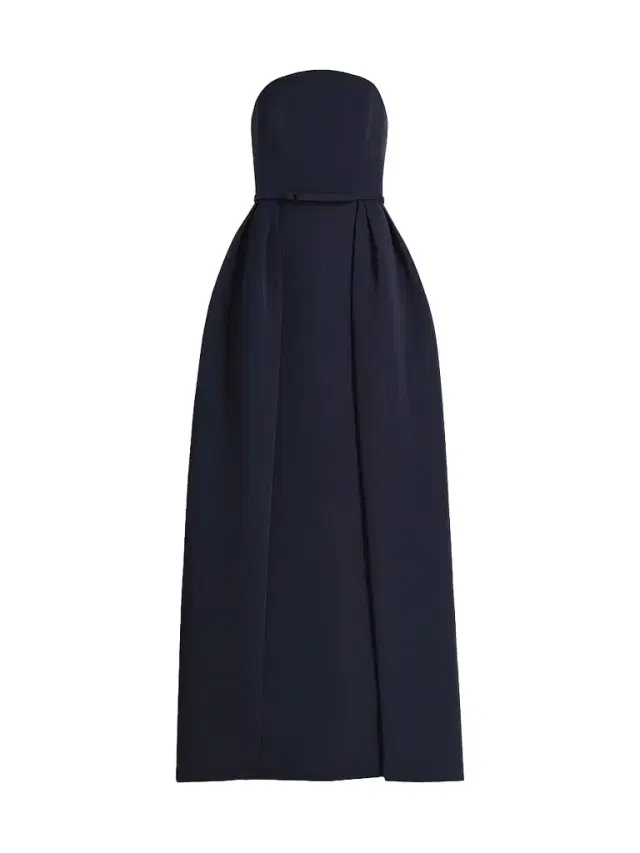 Amsale Women's Strapless Gown - Navy