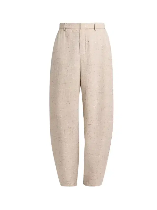 Moschino Women's Tweed Tapered-Leg Trousers - Multi Beige