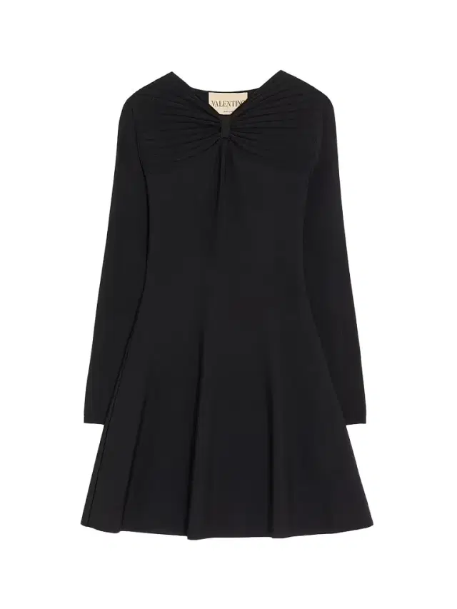 Valentino Garavani Women's Stretch Viscose Dress - Black