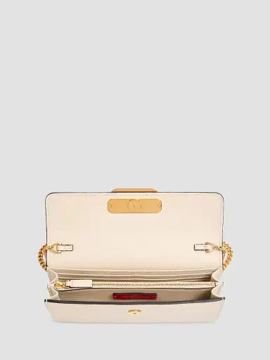 Valentino Garavani Women's VLogo Signature Grainy Calfskin Wallet with Chain | Thumbnail 6