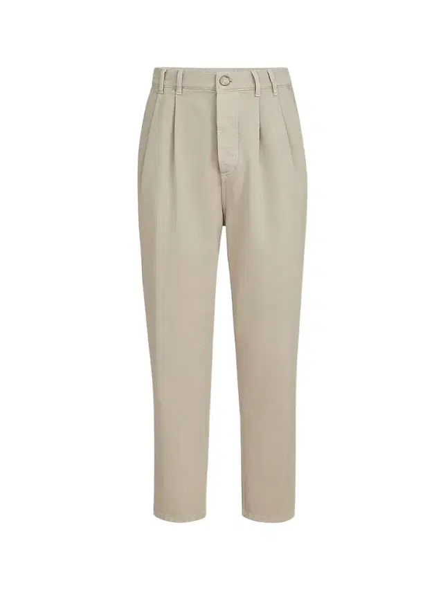 Brunello Cucinelli Men's Garment-Dyed Denim Iconic Fit Five-Pocket Jeans - Beige