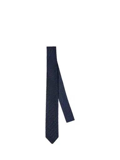 Brunello Cucinelli Men's Textured Silk Tie | Thumbnail 1 Brunello Cucinelli Men's Textured Silk Tie | Thumbnail 1