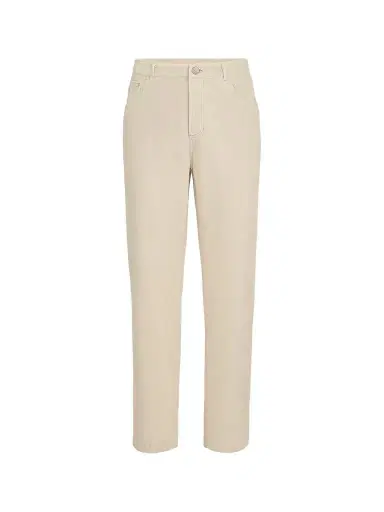 Brunello Cucinelli Men's Garment-Dyed Five-Pocket Trousers in Cotton Narrow Wale Corduroy - Sand | Thumbnail 1 Brunello Cucinelli Men's Garment-Dyed Five-Pocket Trousers in Cotton Narrow Wale Corduroy - Sand | Thumbnail 1