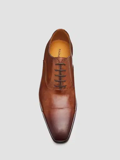 Magnanni Men's Santiago Leather Oxfords | Thumbnail 4 Magnanni Men's Santiago Leather Oxfords | Thumbnail 4