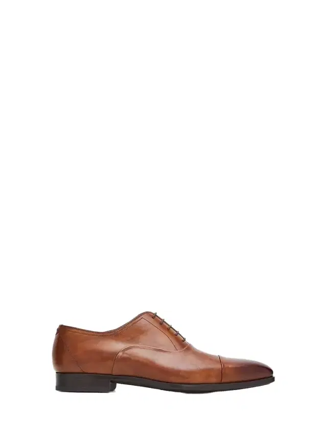 Magnanni Men's Santiago Leather Oxfords - Tabaco