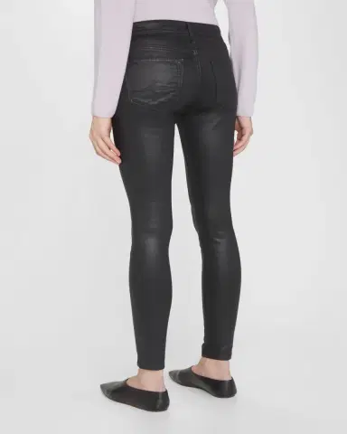 AG Jeans Farrah Sateen High-Rise Ankle Skinny Jeans | Thumbnail 2