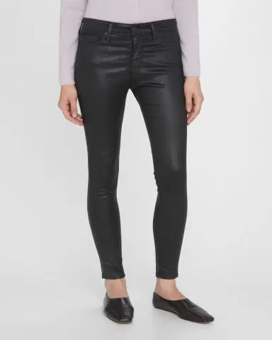 AG Jeans Farrah Sateen High-Rise Ankle Skinny Jeans | Thumbnail 3