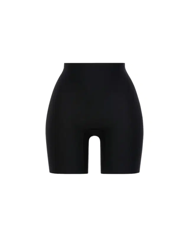 Soft Stretch High-Rise Mid-Thigh Shaping Shorts
