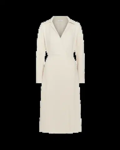 Vince Shaped Collar Dolman-Sleeve Midi Dress | Thumbnail 2 Vince Shaped Collar Dolman-Sleeve Midi Dress | Thumbnail 2