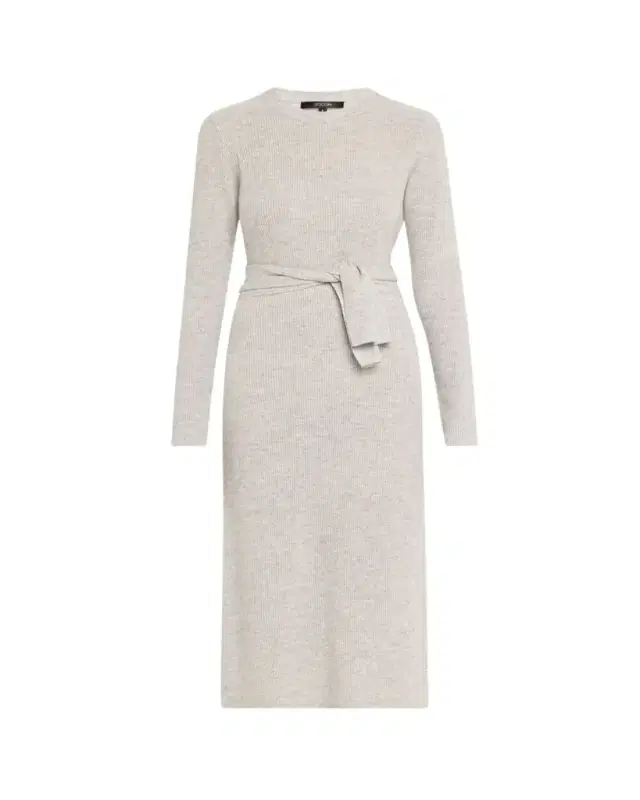 Blakely Crewneck Tie-Front Dress