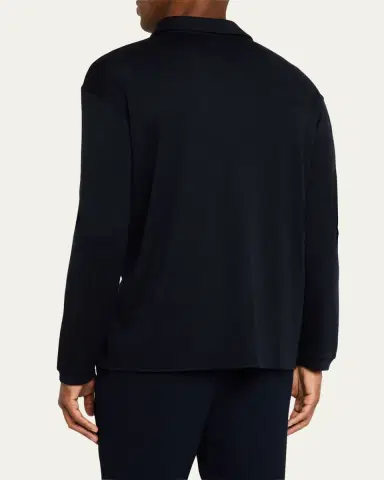 Giorgio Armani Men's Cashmere Button-Front Cardigan | Thumbnail 3
