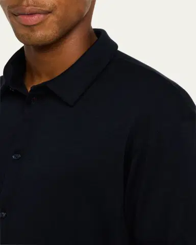 Giorgio Armani Men's Cashmere Button-Front Cardigan | Thumbnail 5