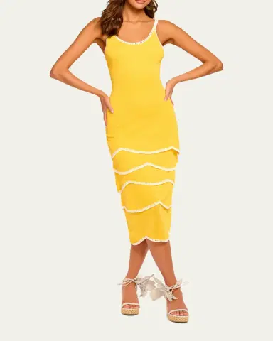 Ramy Brook Aurelia Midi Dress | Thumbnail 2 Ramy Brook Aurelia Midi Dress | Thumbnail 2