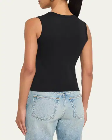 SLVRLAKE Crewneck Cotton Tank Top | Thumbnail 3