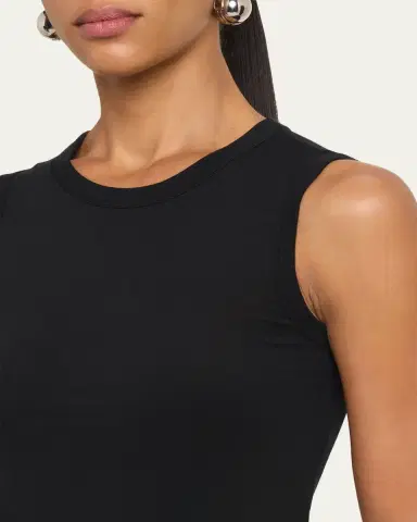 SLVRLAKE Crewneck Cotton Tank Top | Thumbnail 5