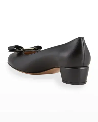 Ferragamo Vara Icon Leather Bow Pumps | Thumbnail 3 Ferragamo Vara Icon Leather Bow Pumps | Thumbnail 3