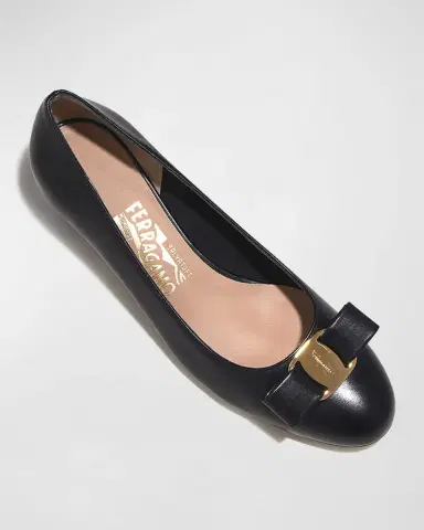 Ferragamo Vara Icon Leather Bow Pumps | Thumbnail 4 Ferragamo Vara Icon Leather Bow Pumps | Thumbnail 4