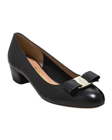 Ferragamo Vara Icon Leather Bow Pumps | Thumbnail 1 Ferragamo Vara Icon Leather Bow Pumps | Thumbnail 1