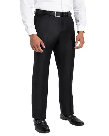 Santorelli Men's Loro Piana Wool Comfort Waistband Trousers | Thumbnail 2 Santorelli Men's Loro Piana Wool Comfort Waistband Trousers | Thumbnail 2