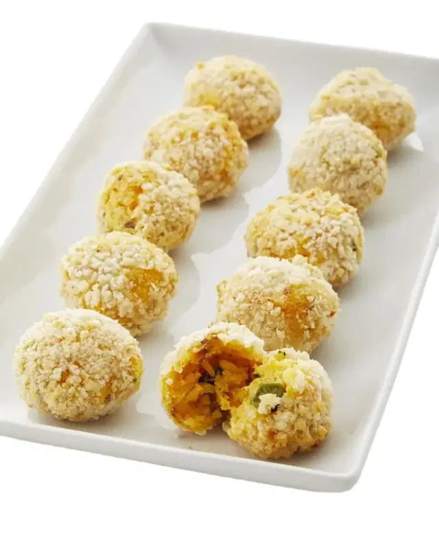 The Cajun Turkey Co 10-Piece Breaded Paella Arancini Bites