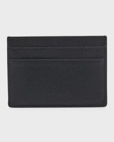 Montblanc Men's Saffiano Leather Sartorial Card Holder | Thumbnail 4