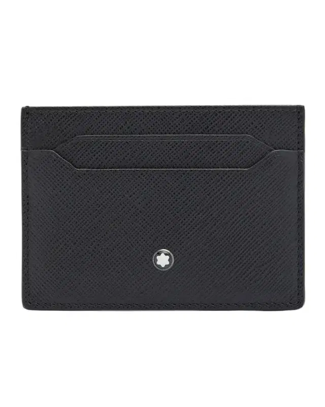 Montblanc Men 's Saffiano Leather Sartorial Card Holder
