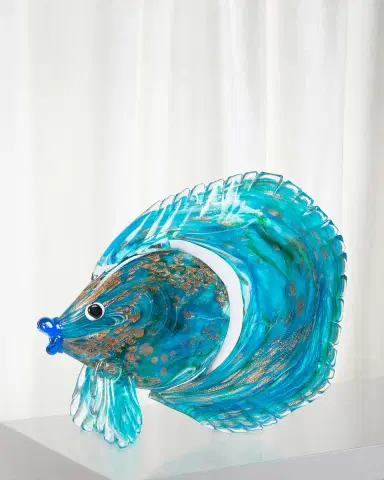Dale Tiffany Railay Fish Art Glass Figurine | Thumbnail 1 Dale Tiffany Railay Fish Art Glass Figurine | Thumbnail 1
