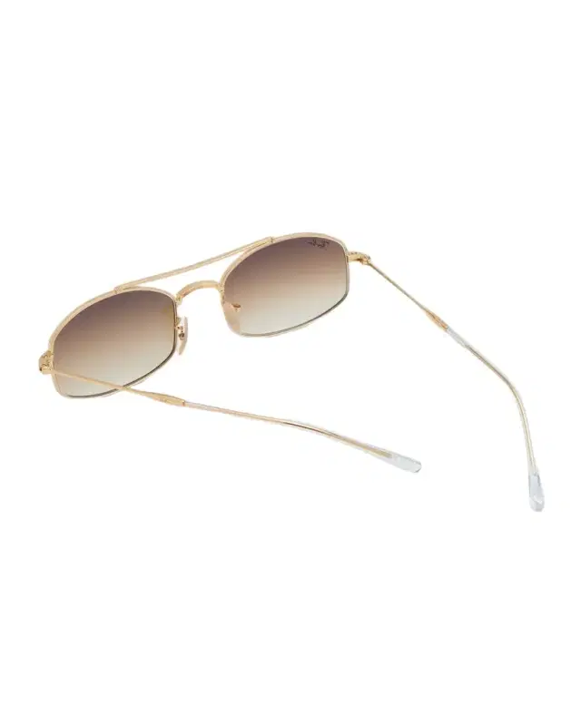 Gradient Metal Aviator Sunglasses, 54MM