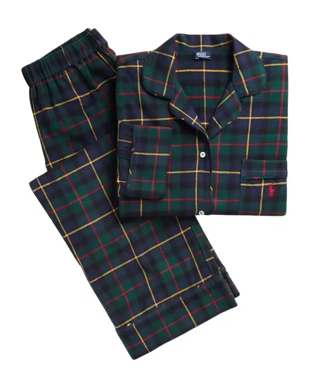 Polo Ralph Lauren The Madison Flannel Pajama Set
