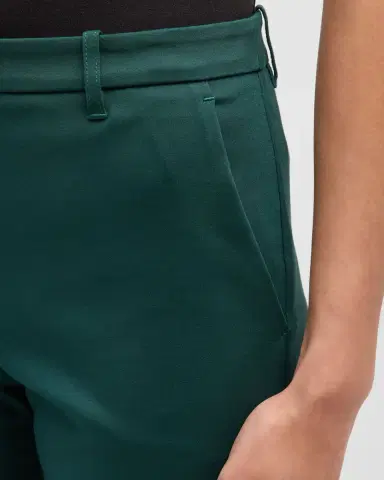 Emporio Armani Straight-Leg Couture Cotton Trousers | Thumbnail 4 Emporio Armani Straight-Leg Couture Cotton Trousers | Thumbnail 4