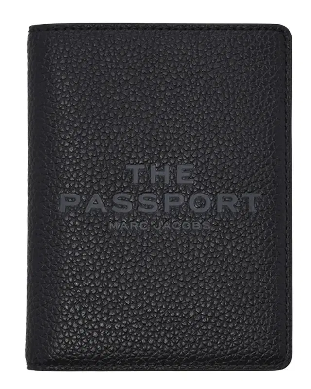 Pebble Leather Passport Holder