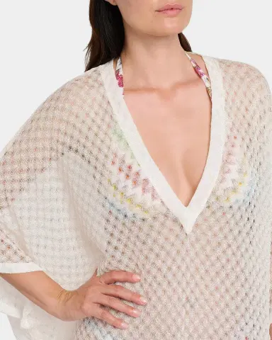 Missoni Sheer Knit Caftan Coverup | Thumbnail 4 Missoni Sheer Knit Caftan Coverup | Thumbnail 4