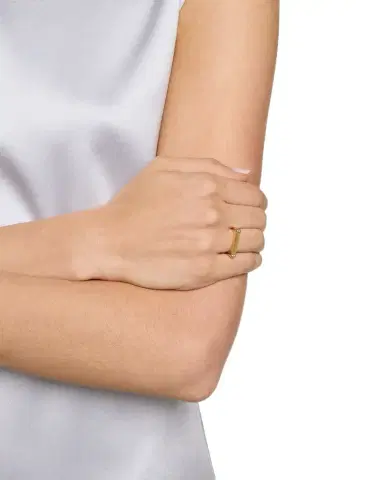 Sorellina 18K Bar Ring with Diamonds | Thumbnail 1 Sorellina 18K Bar Ring with Diamonds | Thumbnail 1