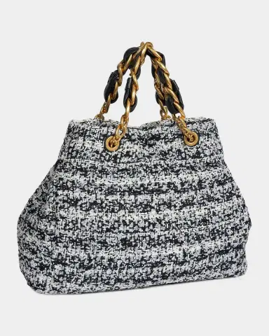 Balmain 1945 Soft Tweed Tote Bag | Thumbnail 2