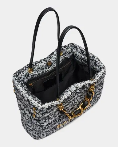 Balmain 1945 Soft Tweed Tote Bag | Thumbnail 3