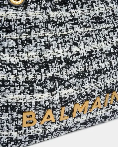 Balmain 1945 Soft Tweed Tote Bag | Thumbnail 5