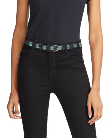 rag & bone Celia Stud Leather Belt | Thumbnail 1