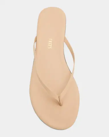 TKEES Lily Leather Flat Thong Sandals | Thumbnail 6